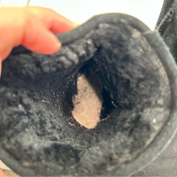 Bearpaw black suede boots‎ size 7 - Picture 4 of 12